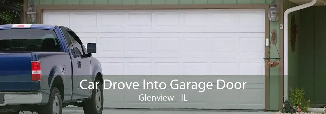 Car Drove Into Garage Door Glenview - IL