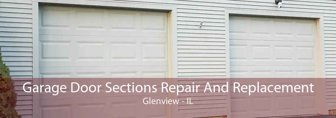 Garage Door Sections Repair And Replacement Glenview - IL