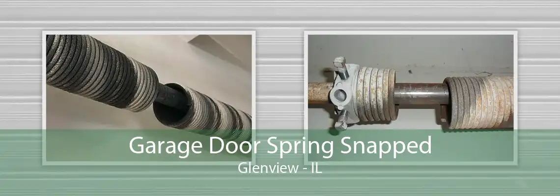 Garage Door Spring Snapped Glenview - IL