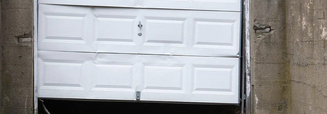 Garage Door Got Hit By A Car Dent Removal in Glenview, IL