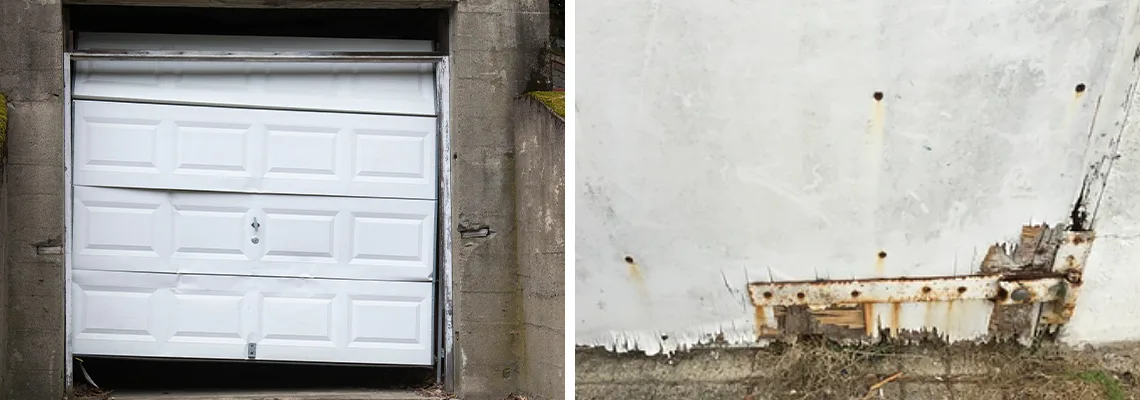 Rotten Commercial Garage Door Repair in Glenview, IL