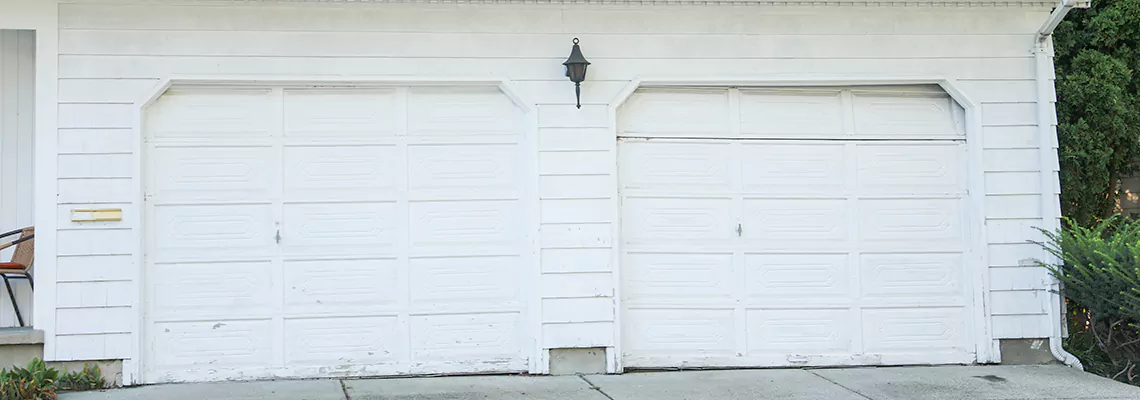 Roller Garage Door Dropped Down Replacement in Glenview, IL