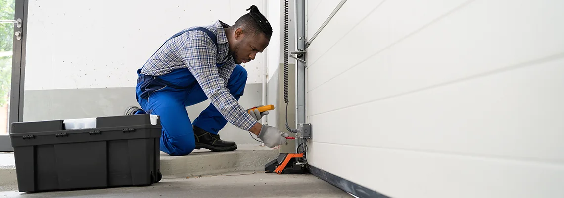 Garage Door Track Repair in Glenview, IL