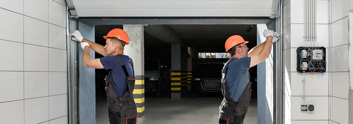 Wooden Garage Door Frame Repair in Glenview, Illinois